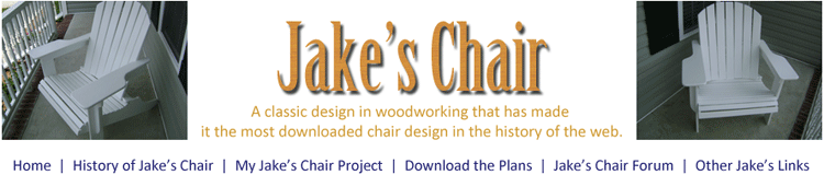 Jake's Chair - The most downloaded chair design on the web!
